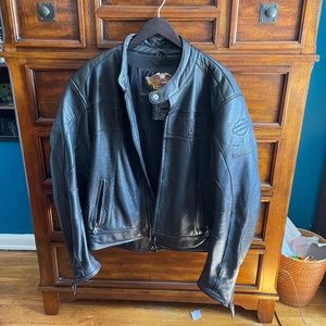 Harley Davidson motor clothes leather jacket